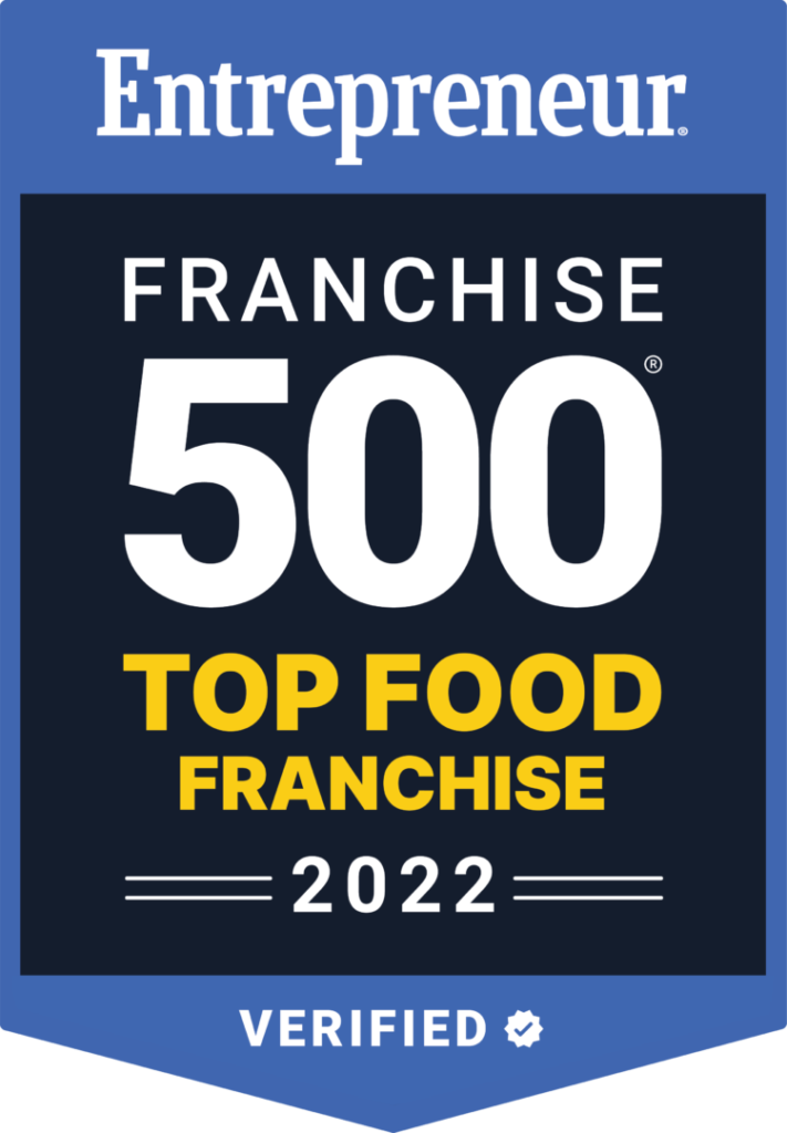 BIGGBY® Coffee Named One Of 2022’s Top Food Franchises By Entrepreneur